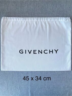 Authentic GIVENCHY | Large Cotton Drawstring Dust Bag Gift Storage White